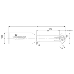 DOUBLE ANGLE SHANK CUTTER - STANDARD