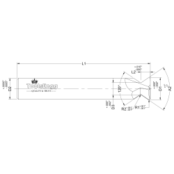 DOVETAIL CUTTER - NECK RADIUS