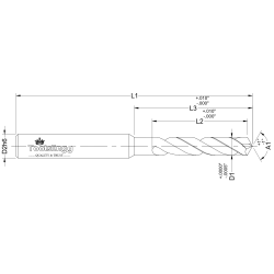 DRILL - ALUMINUM ALLOY