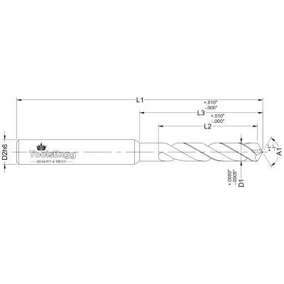 DRILL - ALUMINUM ALLOY Material Specific Drill
