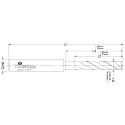 DRILL - BRAD POINT - METRIC
