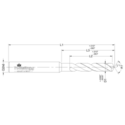 DRILL - HARDENED STEEL
