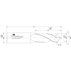 DRILL MILL - OD RADIUS