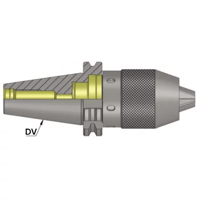 DV40 NCDC1-13 86 Integral Drill Chuck DV40 Integral Drill Chuck