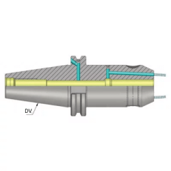 DV40 WE14 160 Weldon Type Holder With Face Coolant Channel (FCC) AD+B/2.5G 25000SL DV40 WE14 160 Weldon Type Holder With Face Coolant Channel (FCC) AD+B/2.5G 25000SL
