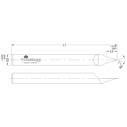 ENGRAVING CUTTER - POINTED