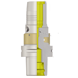 Polygonal Shank T10 Hydraulic Expansion With Run out Adjustment ( ISO 26623-1)