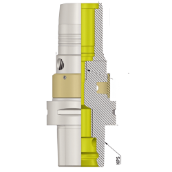 Polygonal Shank T10 Hydraulic Expansion With Run out Adjustment ( ISO 26623-1)