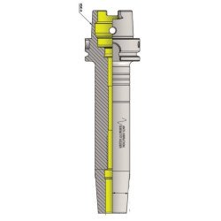 HSK-A 63 SFH1-1/4'' 200 Anti-Vibration Shrink Fit Holder (AD)