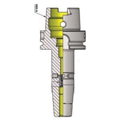 HSK-A 50 SFH03 080 Shrink Fit Holder With Coolant Jet (FCC - Face Coolant Channel) (Balanced to G2.5 25000 RPM) (DIN 69893-1) HSK-A 50 SFH03 080 Shrink Fit Holder With Coolant Jet (FCC - Face Coolant Channel) (Balanced to G2.5 25000 RPM) (DIN 69893-1)