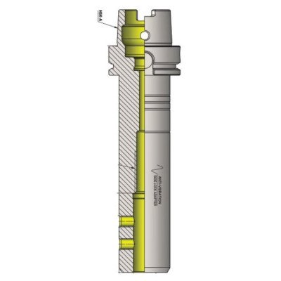 HSK-A63 SLA3/4'' 300 Anti-Vibration Side Lock Holder