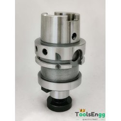 HSK-A 63 FMH-K16 045 Face Mill Holder-Through Coolant (Balanced to G 2.5 25000 RPM) (DIN 6357)