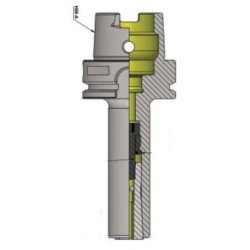 HSK-A 63 DMC 10 110 Die & Mould Chuck (Balanced to G 2.5 25000 RPM)