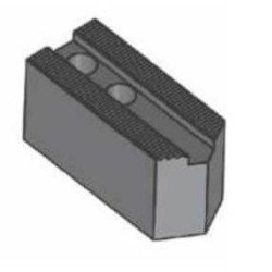 10" Bergman Serrated Pointed Soft Steel Jaws