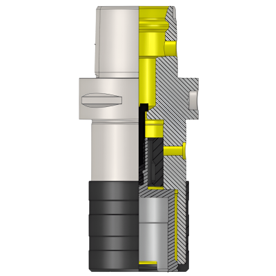 Polygonal Shank T10 TWFLK4 225 Quick Change Tapping Chuck (Balanced to G2.5 25000 RPM) (ISO 26623-1) (Compatible with Capto® Style C10)