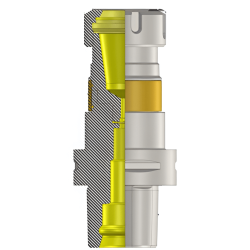 Polygonal Shank T10 Minimum Length Compensation Tapping Chuck ( ISO 26623-1)