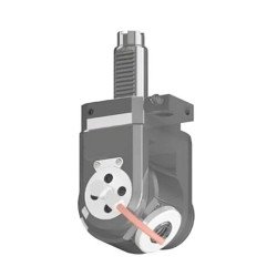 VDI 30, variable angle tool holder, coupling Okuma, no internal cooling