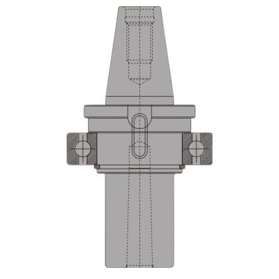 NT30 MT03 080 AD Morse Taper Adapter