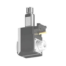 VDI 40, angular tool holder, coupling Okuma, no internal cooling, 25/1.1-80JD
