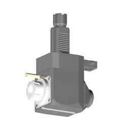 VDI 40, angular tool holder, coupling Okuma, with 80bar internal cooling, 25/3.2-80JA