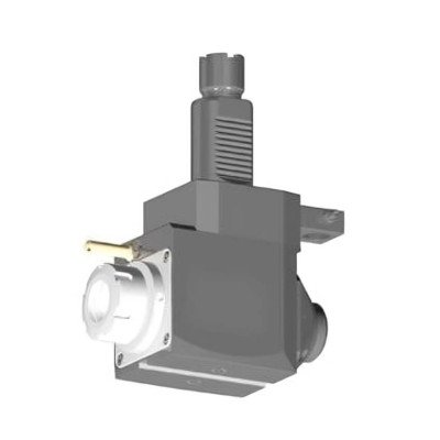 VDI 40, angular tool holder, coupling Okuma, with 80bar internal cooling, same rotation, 32/3.2-80JAS VDI 40, angular tool holder, coupling Okuma, with 80bar internal cooling, same rotation, 32/3.2-80JAS