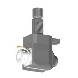 VDI 40, angular tool holder, coupling Okuma, with 80bar internal cooling, 32/3.2-80JB