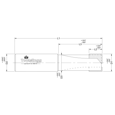 PCD END MILL - SQUARE PCD END MILL - SQUARE