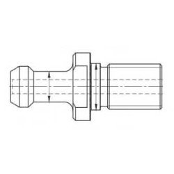 Fanuc BT30 45° Non Through Coolant Pull Stud Fanuc BT30 45° Non Through Coolant Pull Stud
