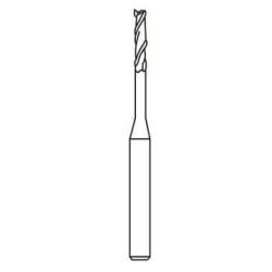 Rib Processing Square End Mill For Component HRC 55