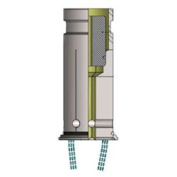 RS1'' Reduction Sleeve Face Through Coolant for Hydraulic Expansion Chuck