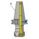 SK50 ER 40 080 ER Collet Chuck (AD+B) (Balanced to G2.5 25000 RPM) (DIN 6499) SK50 ER 40 080 ER Collet Chuck (AD+B) (Balanced to G2.5 25000 RPM) (DIN 6499)