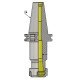 SK50 ER50 160 ER Collet Chuck (AD) (Balanced to G6.3 15000 RPM) (DIN 6499)