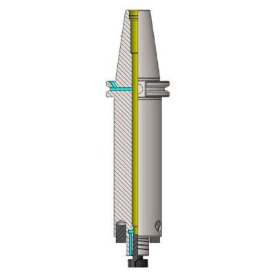 DV40 HC FMH-K27 160 (AD+B) Face Mill Holder Hydraulic Expansion Chuck (Balanced to 2.5G 25000 RPM) (DIN 69871)