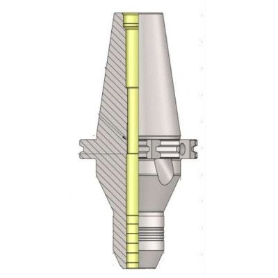 SK50 HC08 110 AD Hydraulic Expansion Chuck For Tool & Cutter CNC Grinding Machines (Balanced to 2.5G 25,000 RPM)(DIN 69871) SK50 HC08 110 AD Hydraulic Expansion Chuck For Tool & Cutter CNC Grinding Machines (Balanced to 2.5G 25,000 RPM)(DIN 69871)