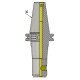 SK40 WN16 100 Weldon Type Holder (Balanced to G 2.5 25000 RPM) (DIN 6359)
