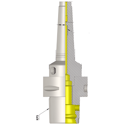 Polygonal Shank T5 HC06 150 Hydraulic Expansion chuck slim (Balanced to G2.5 25000 RPM) (ISO 26623-1) (Compatible with Capto® Style C5) Polygonal Shank T5 HC06 150 Hydraulic Expansion chuck slim (Balanced to G2.5 25000 RPM) (ISO 26623-1) (Compatible with Capto® Style C5)