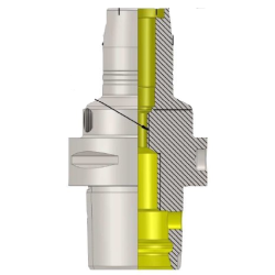 Polygonal Shank T6 HC12 080 Hydraulic Expansion Chuck (Standard Series) (Balanced to G2.5 25000 RPM) (ISO 26623-1) (Compatible with Capto® Style C6)