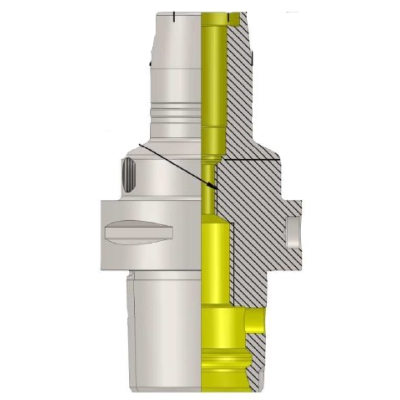 Polygonal Shank T6 HC14 080 Hydraulic Expansion Chuck (Standard Series) (Balanced to G2.5 25000 RPM) (ISO 26623-1) (Compatible with Capto® Style C6)