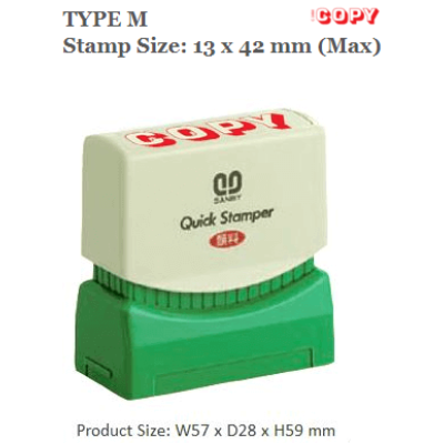 QUICKSTAMPER Type M - COPY