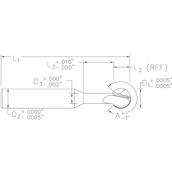 UNDERCUTTING MILL - MINIATURE