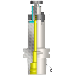Polygonal Shank T3 CSMA-K16 145 Combi Shell Mill Adaptor (Balanced to G2.5 25000 RPM) (ISO 26623-1) (Compatible with Capto® Style C3) Polygonal Shank T3 CSMA-K16 145 Combi Shell Mill Adaptor (Balanced to G2.5 25000 RPM) (ISO 26623-1) (Compatible with Capto® Style C3)