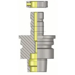 HSK-F 50 Precision Grinding Wheel Arbor