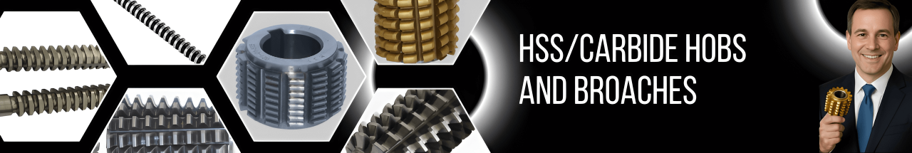 Home page banner for custom hss hobs and broaches