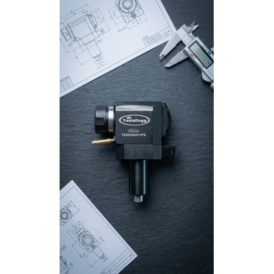 VDI 30. angular tool holder. coupling FLAT(~DIN 1809). no internal cooling - 25/1.2-55D