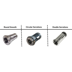 A-15 Traub Collet Round Smooth 9 mm