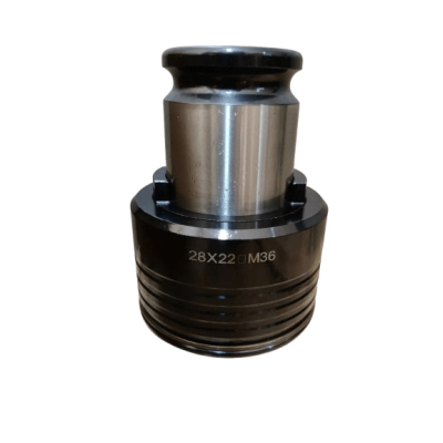 TWES4B DIA 28.00 SQ 22.00 M36 TAP ADAPTER TWES4B Tap Adaptor TWES4B DIA 28.00 SQ 22.00 M36 TAP ADAPTER TWES4B Tap Adaptor
