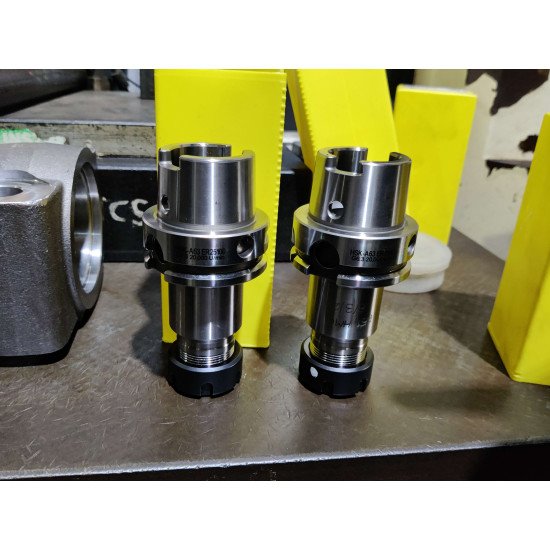 HSK A63 ER25 100 Collet Chucks at ToolsEngg Customer End
