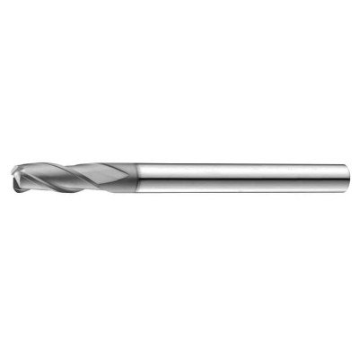 D3.0 x 0.75R x 10FL x 50OAL x 4SHK x Z3 Square End Mill for Stainless Steel With Corner Radius HRC 50 D3.0 x 0.75R x 10FL x 50OAL x 4SHK x Z3 Square End Mill for Stainless Steel With Corner Radius HRC 50