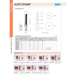 AutoStamp Steel OS-01 (Oval) With Rubber Stamp Head (9 x 7 mm) (Without Ink) - India's Only Stockist of Sanby Products AutoStamp Steel OS-01 (Oval) With Rubber Stamp Head (9 x 7 mm) (Without Ink) - India's Only Stockist of Sanby Products