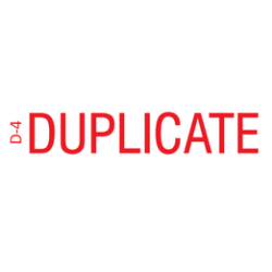 QUICKSTAMPER Type S - DUPLICATE